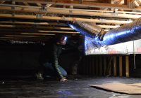 crawlspace duct inspection